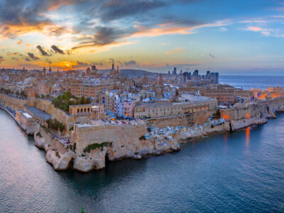 View of Valletta, the capital of Malta